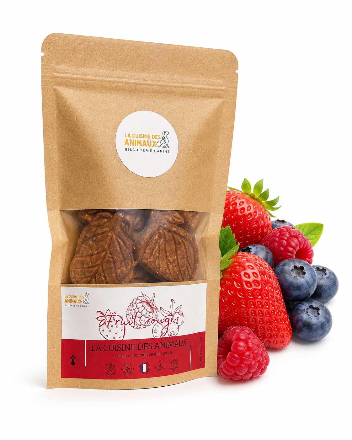 Biscuits fruits rouges