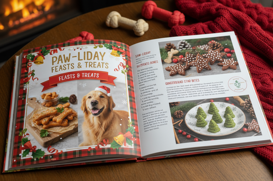 livre recettes de noel pour chien